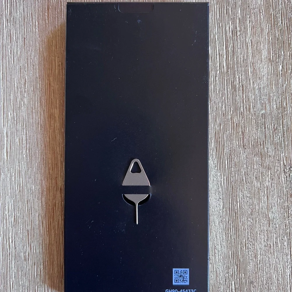 📱 SAMSUNG GALAXY S8 Black Empty BOX